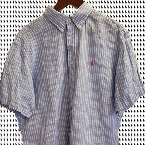 Striped Ralph Lauren  short sleeve shirt